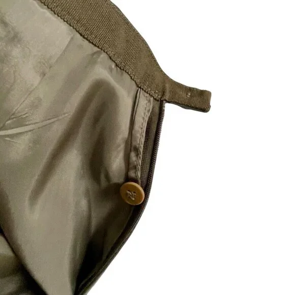 Vintage Giorgio Armani 100% Wool Gray Maxi Wrap Skirt Lined Italian EU 42 / US 6 - Picture 10 of 16